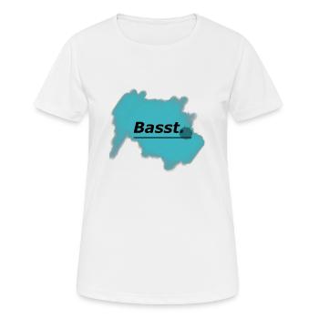 BAYERISCHES BASST - Frauen T-Shirt atmungsaktiv - Weiß - Vorne - AI Model Female 172 dark (172cm)