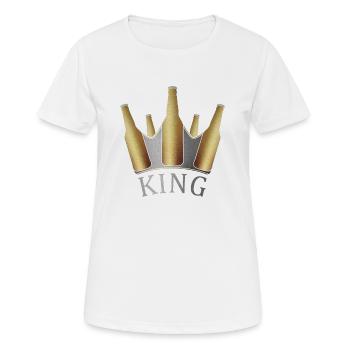 Roi - T-shirt respirant Femme - blanc - Devant - AI Model Female 172 dark (172cm)