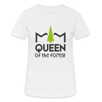Queen of the forest - Women's Breathable T-Shirt - white - Front - AI Model Female 172 dark (172cm)