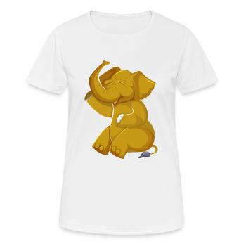 Safari Zoo Animal Safari Zoo - Women's Breathable T-Shirt - white - Front - AI Model Female 172 dark (172cm)