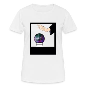 Magie - T-shirt respirant Femme - blanc - Devant - AI Model Female 172 dark (172cm)