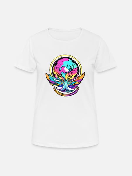 Tree of Life - Women's Breathable T-Shirt - white