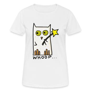 Whoop! Failed spell - Women's Breathable T-Shirt - white - Front - AI Model Female 172 dark (172cm)
