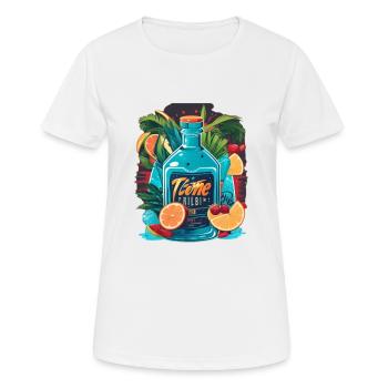 Graffiti - Women's Breathable T-Shirt - white - Front - AI Model Female 172 dark (172cm)