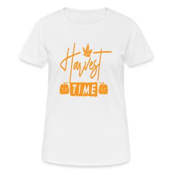 Harvest Time - Women's Breathable T-Shirt - white - Front - AI Model Female 172 dark (172cm)