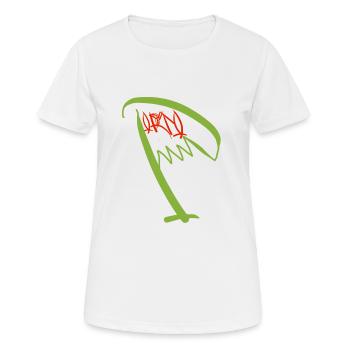 Porto Nordportugal - Frauen T-Shirt atmungsaktiv - Weiß - Vorne - AI Model Female 172 dark (172cm)
