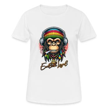 Endlich Legal 2024 - Frauen T-Shirt atmungsaktiv - Weiß - Vorne - AI Model Female 172 dark (172cm)