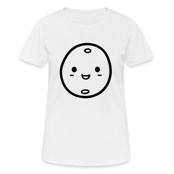 Kartoffel - Frauen T-Shirt atmungsaktiv - Weiß - Vorne - AI Model Female 172 dark (172cm)