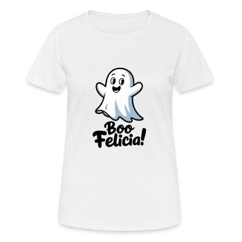 Buh Felicia! - Frauen T-Shirt atmungsaktiv - Weiß - Vorne - AI Model Female 172 dark (172cm)
