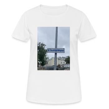 ReuMÄDCHENplatz - T-shirt respirant Femme - blanc - Devant - AI Model Female 172 dark (172cm)
