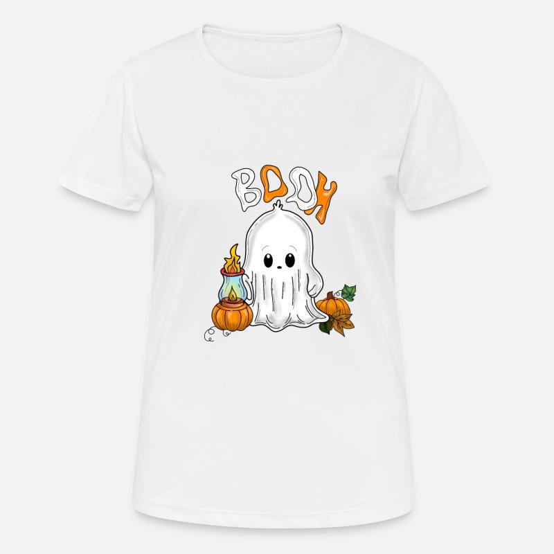 Ghost - Women's Breathable T-Shirt - white