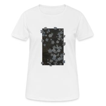 Forget-me-not - Women's Breathable T-Shirt - white - Front - AI Model Female 172 dark (172cm)