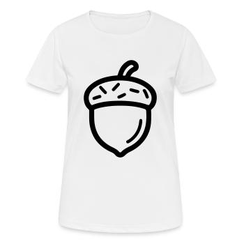 Gland Symbole d’automne - T-shirt respirant Femme - blanc - Devant - AI Model Female 172 dark (172cm)