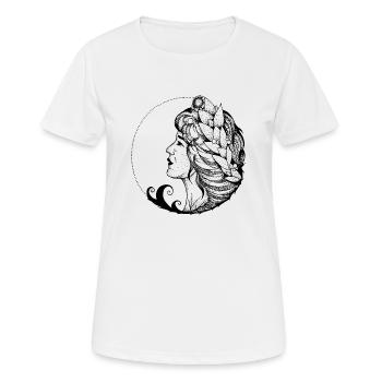 Miss - Women's Breathable T-Shirt - white - Front - AI Model Female 172 dark (172cm)
