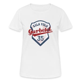 Izmir - Frauen T-Shirt atmungsaktiv - Weiß - Vorne - AI Model Female 172 dark (172cm)