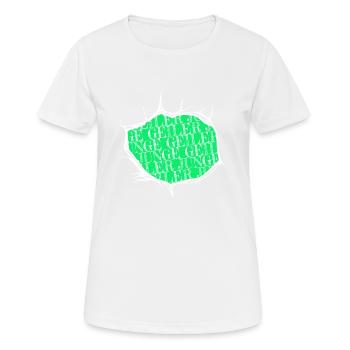 bday geburtstagsgeschenkidee witzig geschenkidee - Frauen T-Shirt atmungsaktiv - Weiß - Vorne - AI Model Female 172 dark (172cm)