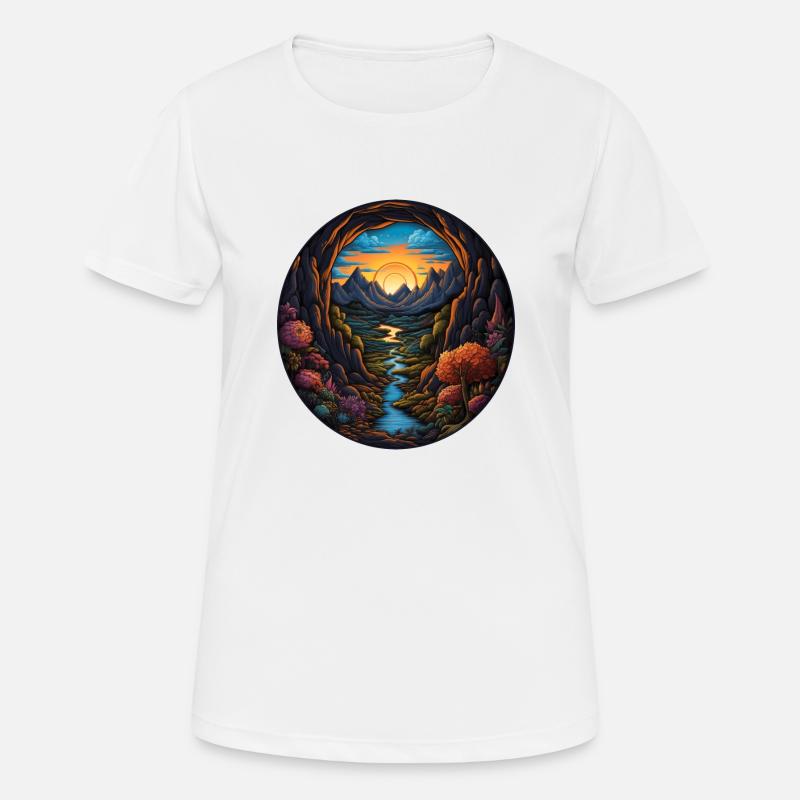 Magical journey - Women's Breathable T-Shirt - white