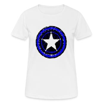 Stern CW BL - T-shirt respirant Femme - blanc - Devant - AI Model Female 172 dark (172cm)