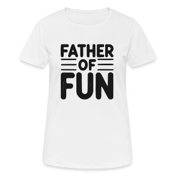 Père du plaisir - T-shirt respirant Femme - blanc - Devant - AI Model Female 172 dark (172cm)