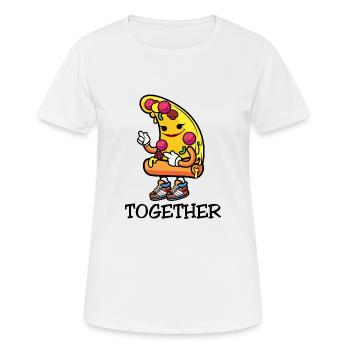 better together - Women's Breathable T-Shirt - white - Front - AI Model Female 172 dark (172cm)