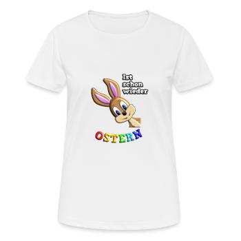 Easter Easter - Women's Breathable T-Shirt - white - Front - AI Model Female 172 dark (172cm)