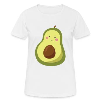 avocado - Women's Breathable T-Shirt - white - Front - AI Model Female 172 dark (172cm)