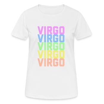 Virgo - Women's Breathable T-Shirt - white - Front - AI Model Female 172 dark (172cm)