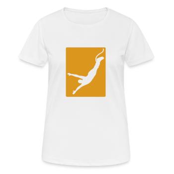 Bungee jumping - Women's Breathable T-Shirt - white - Front - AI Model Female 172 dark (172cm)