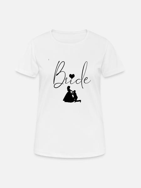 Bride - Mariée - Women's Breathable T-Shirt - white