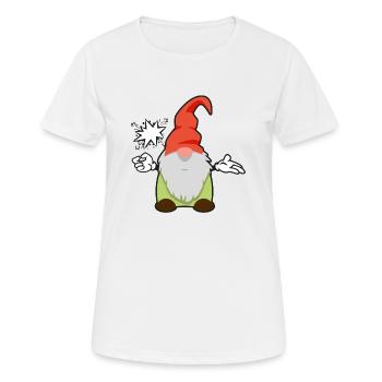 Grummelzwerg Bath - Women's Breathable T-Shirt - white - Front - AI Model Female 172 dark (172cm)
