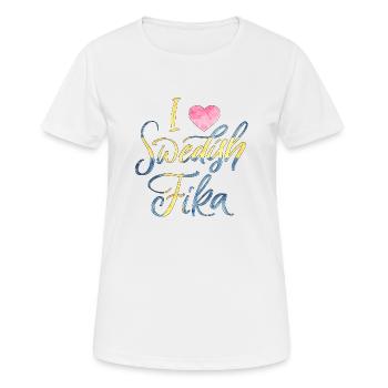 Sweden Sweden Viking Norden Scandinavia fika - Women's Breathable T-Shirt - white - Front - AI Model Female 172 dark (172cm)