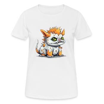 Wouko the streum - Women's Breathable T-Shirt - white - Front - AI Model Female 172 dark (172cm)