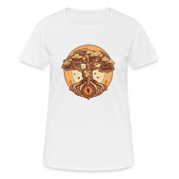 Baobab - Women's Breathable T-Shirt - white - Front - AI Model Female 172 dark (172cm)