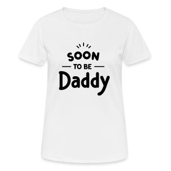 Bald Papa - Frauen T-Shirt atmungsaktiv - Weiß - Vorne - AI Model Female 172 dark (172cm)