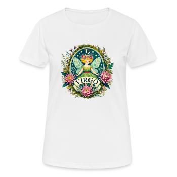Virgo Fairy - Women's Breathable T-Shirt - white - Front - AI Model Female 172 dark (172cm)
