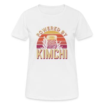 Love for kimchi and taste - Women's Breathable T-Shirt - white - Front - AI Model Female 172 dark (172cm)