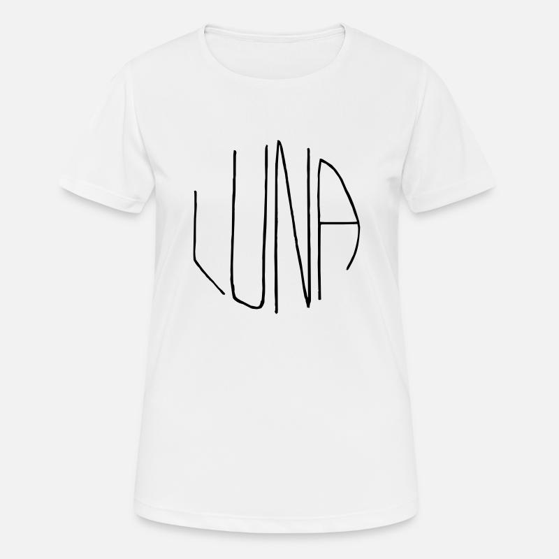 Luna - Women's Breathable T-Shirt - white