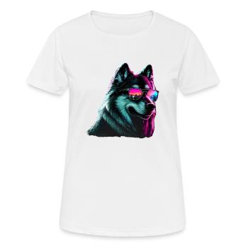 Alaskan Malamute Dogs Alaskan Malamutes - Women's Breathable T-Shirt - white - Front - AI Model Female 172 dark (172cm)