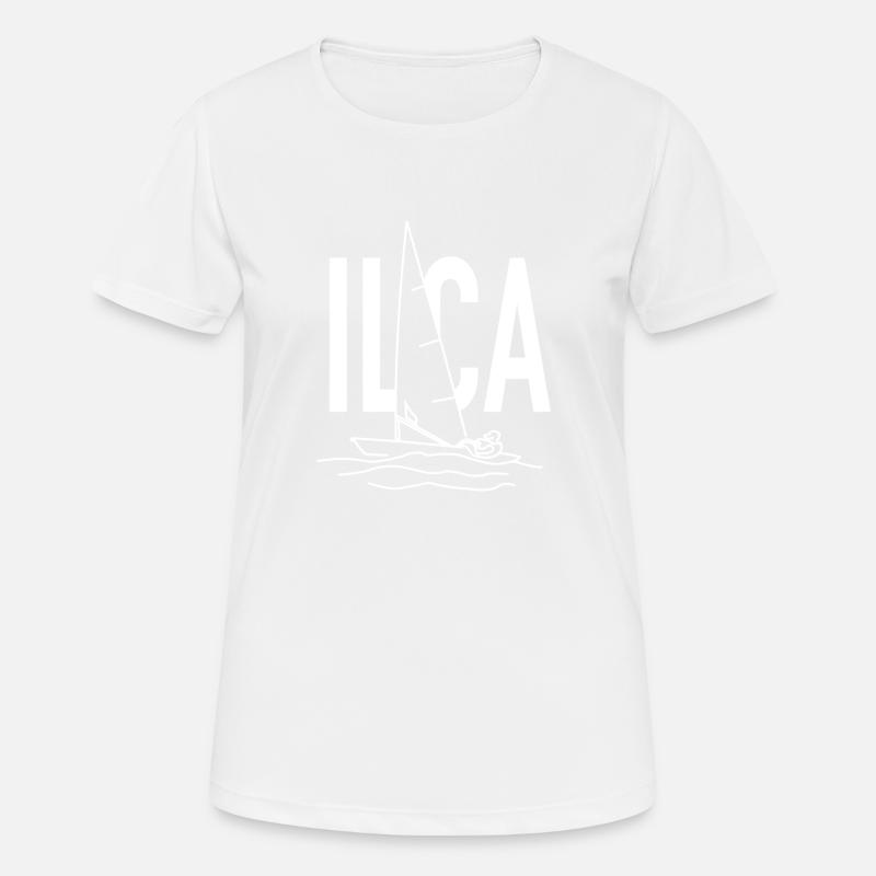ILCA Laser - Women's Breathable T-Shirt - white