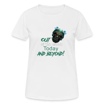 Zero Mood: Today and Beyond! - Women's Breathable T-Shirt - white - Front - AI Model Female 172 dark (172cm)