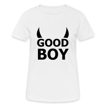 good boy - Women's Breathable T-Shirt - white - Front - AI Model Female 172 dark (172cm)