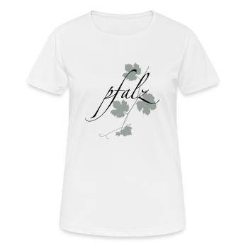 Palatinat - T-shirt respirant Femme - blanc - Devant - AI Model Female 172 dark (172cm)