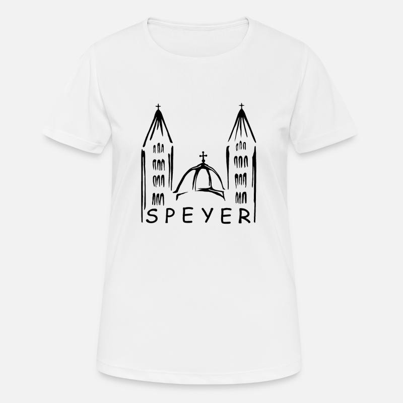 Speyer Cathedral, Speyer, Gift, Geschenidee - Women's Breathable T-Shirt - white