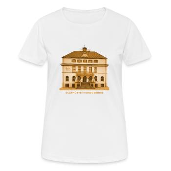 Glashütte Erzgebirge Uhrenmuseum Sachsen - Women's Breathable T-Shirt - white - Front - AI Model Female 172 dark (172cm)