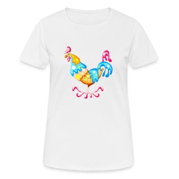 weather vane - Women's Breathable T-Shirt - white - Front - AI Model Female 172 dark (172cm)