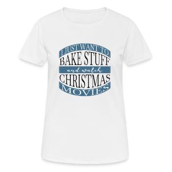 Confectioner Pastry Shop Awesome Dino Bike Moon - Women's Breathable T-Shirt - white - Front - AI Model Female 172 dark (172cm)