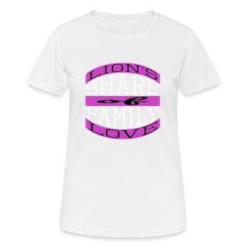 Team Family Joke Awesome Family Best Tshirt - Women's Breathable T-Shirt - white - Front - AI Model Female 172 dark (172cm)