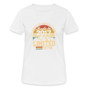 2023 birthday 2023 born in 2023 birthday - Women's Breathable T-Shirt - white - Front - AI Model Female 172 dark (172cm)