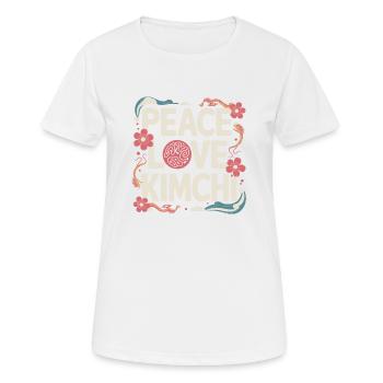 Lustiger Spruch für Foodies - Frauen T-Shirt atmungsaktiv - Weiß - Vorne - AI Model Female 172 dark (172cm)