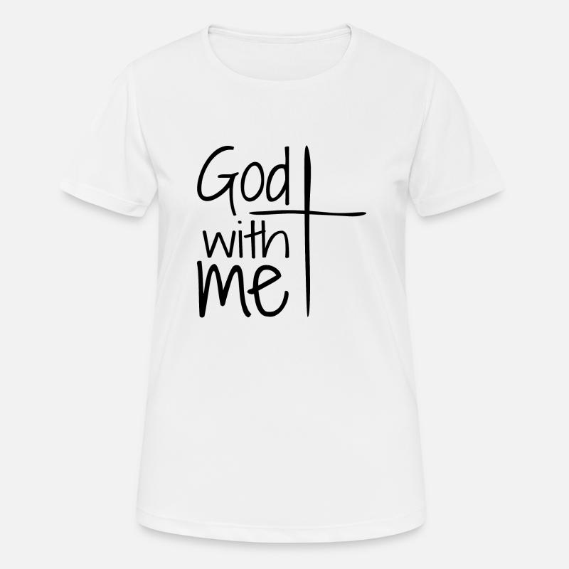 Christian Proverbs - Women's Breathable T-Shirt - white